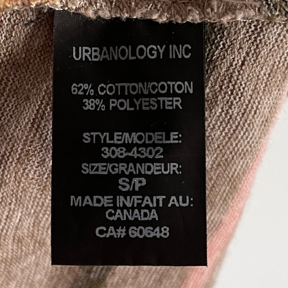 PURE Essence Canada Striped Sleeveless Top‎ Sz S - Picture 5 of 6